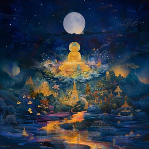 Moreover from bodhisattvas and through to human and no 3