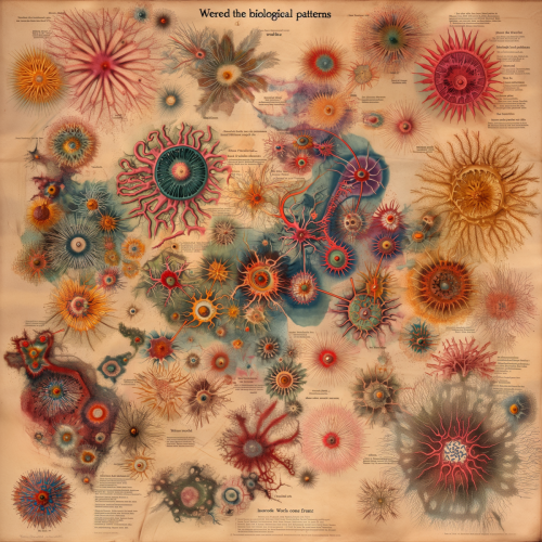 Where do the biological patterns in the world come