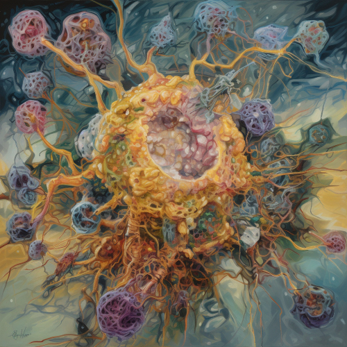 a beatiful painting titled Ion Channel Drugs Suppress  