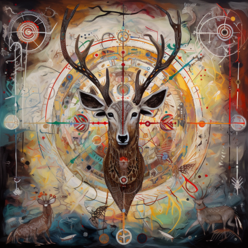 a beautiful painting of biology computation energy col 65