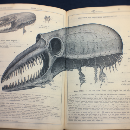 a page from an anatomy textbook for cryptids