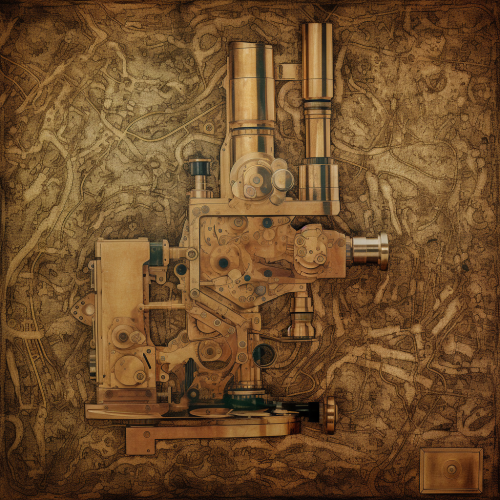 a scanning elecron micrograph in the style of Wolfgang 0bdc1105-87ed-45d0-a25f-f8b43251a8e5