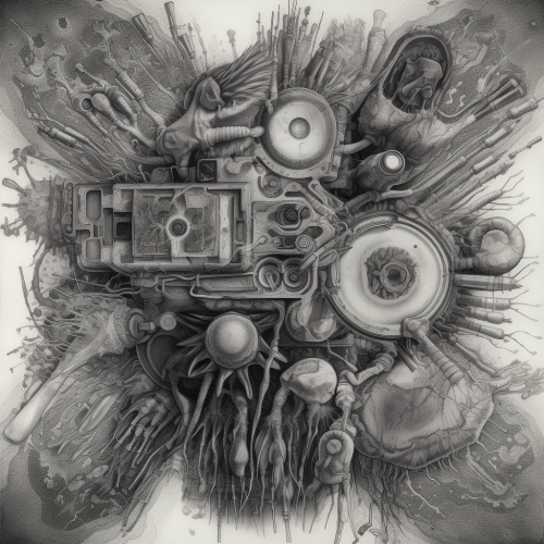 a scanning elecron micrograph in the style of Wolfgang 4faa7edc-9782-4335-a4aa-171be7eb1a88