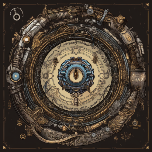 a spiritual Ouroboros with techno