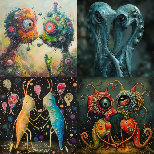 alien microorganisms in -1