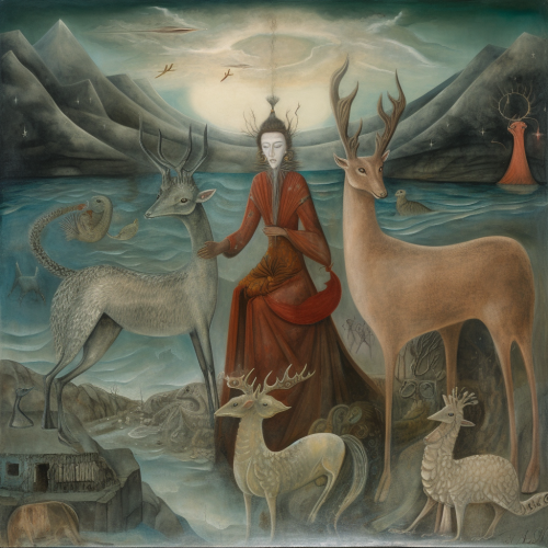 early Celtic art in the styleof Leonora Carrin-2