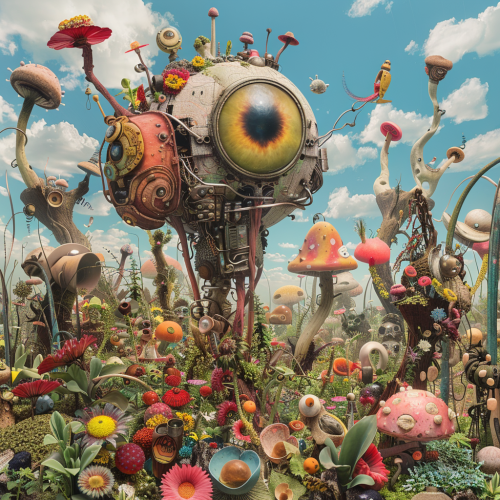 garden of earthly delights from an alien cyborg future 8