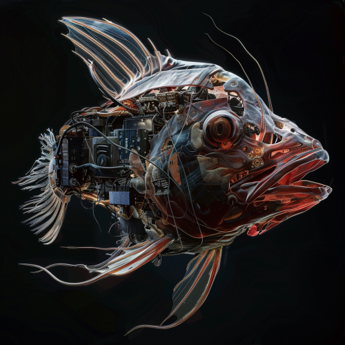 highly detailed MRI of inside organs of a giant monste ef821